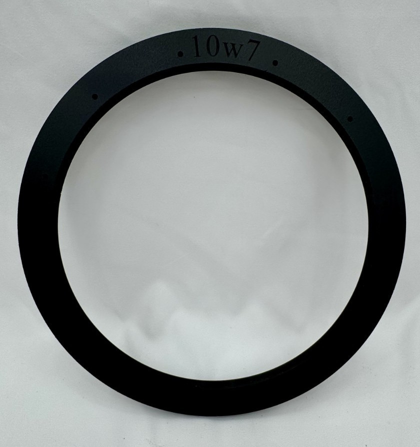 Plastic speaker ring for JL Audio 10W7AE-3