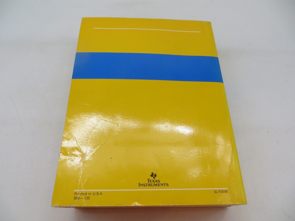 Texas Instruments Interface Circuits 1990 Data Book vintage tech book