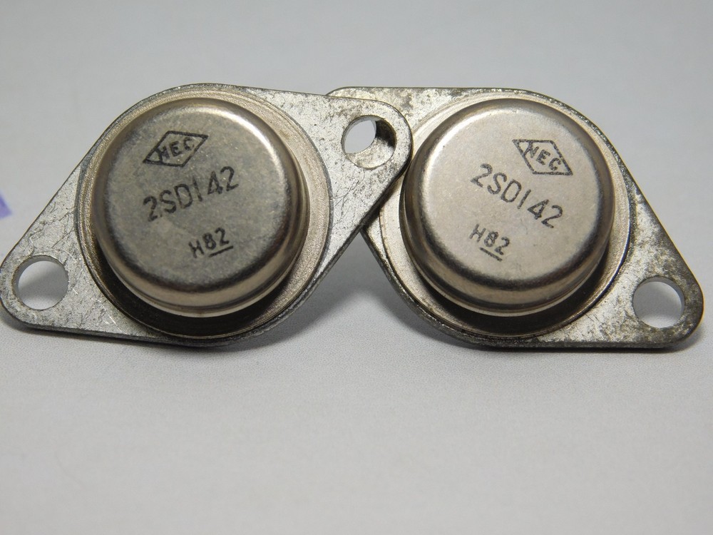 2SD142 / TRANSISTOR / TO66 / 2 PIECES (qzty)