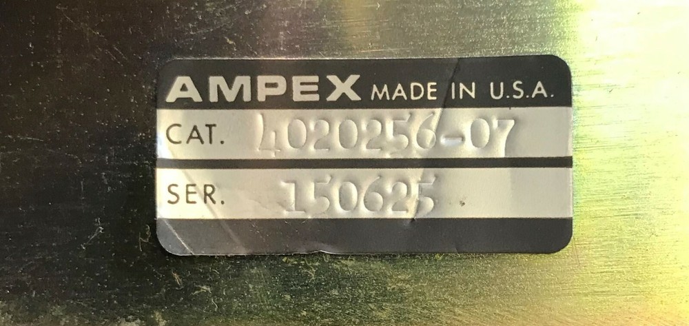 Ampex AG 500 NAB Electronics/Mic Preamp