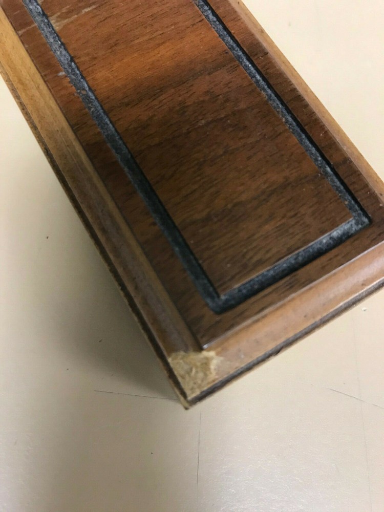 Hammond Commodore Organ Lower Right Wood End Cap