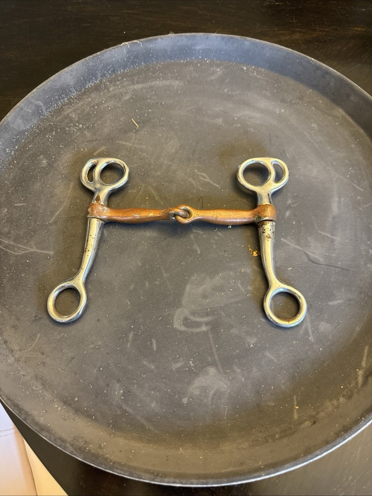 Snaffle Bit with Copper Mouth