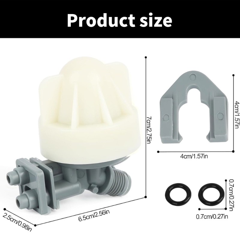 Replacement Water Softener Nozzle and Venturis Assembly 7187065 for 7165704