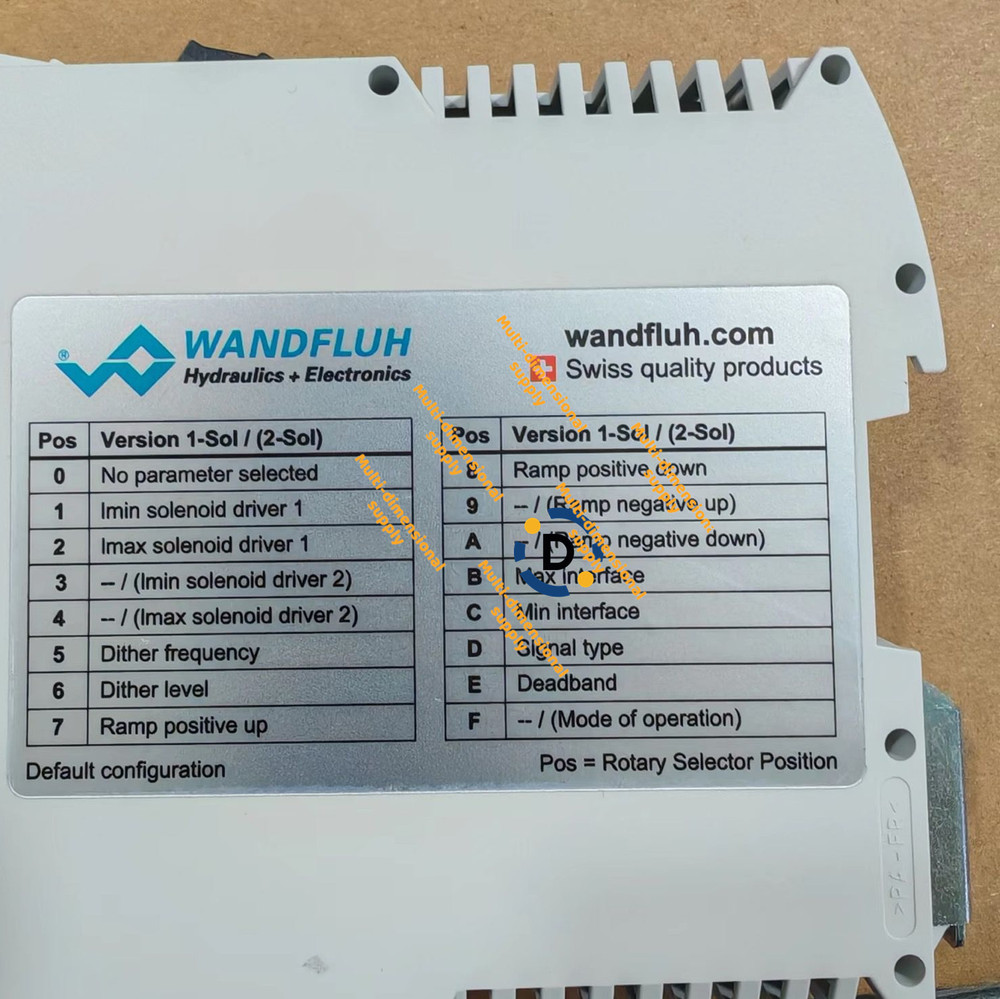New SD7201D20-AA proportional amplifier