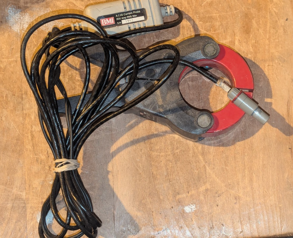 (1) BMI A-116 Basic Measuring Instruments Current Probe 600A Max