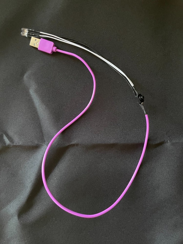 Prewired Double LED Light Assembly with on/off Switch & USB Connector