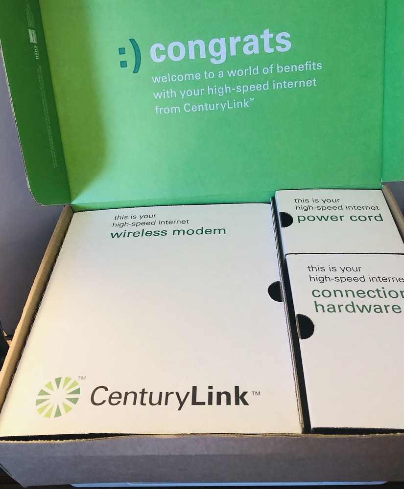 C2100T Century Link Technicolor Modem/Router - Open Box - Powers On