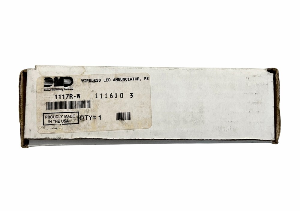 DMP 1117R-W Wireless LED Annunciator White