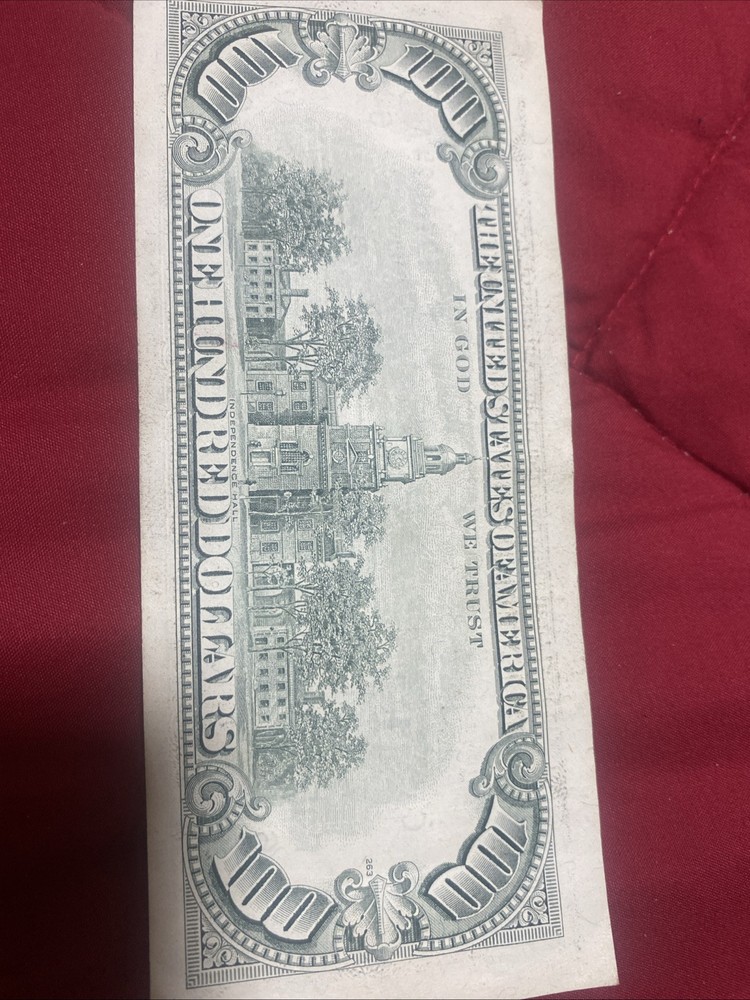 billete de 100 dolares