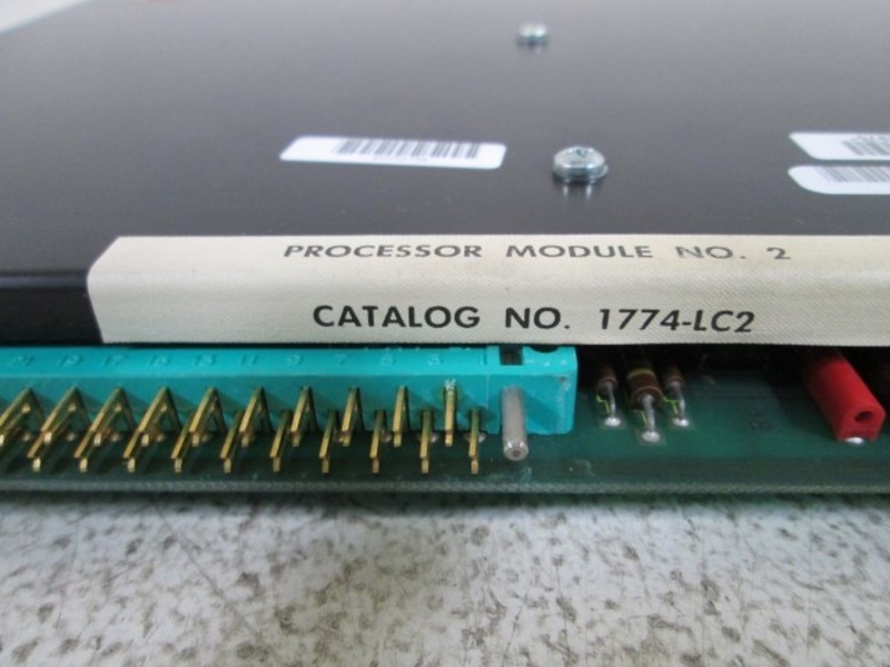 ALLEN BRADLEY PROCESSOR MODULE NO. 2 1774-LC2 UNMP