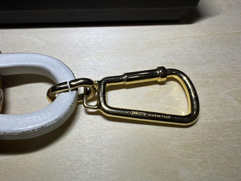 Rare GUCCI bamboo keychain retro