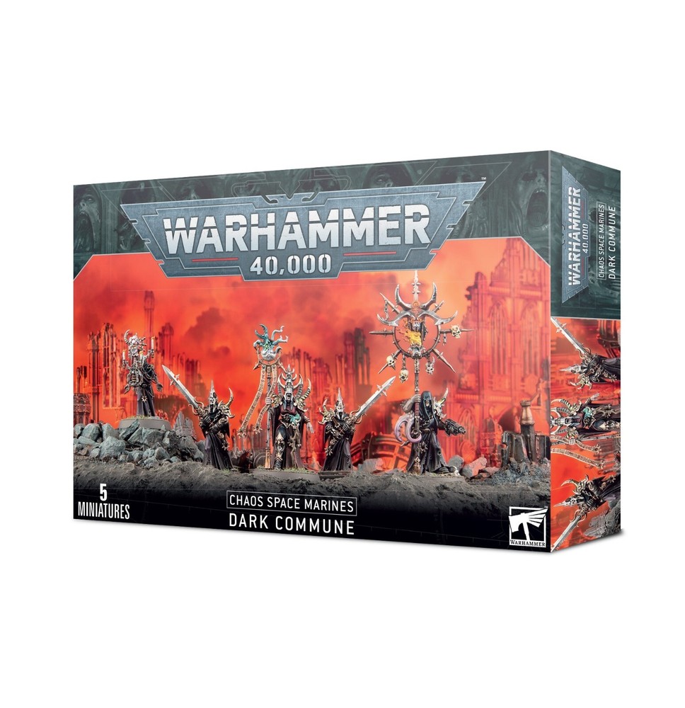 Dark Commune Chaos Space Marines Warhammer 40K NIB