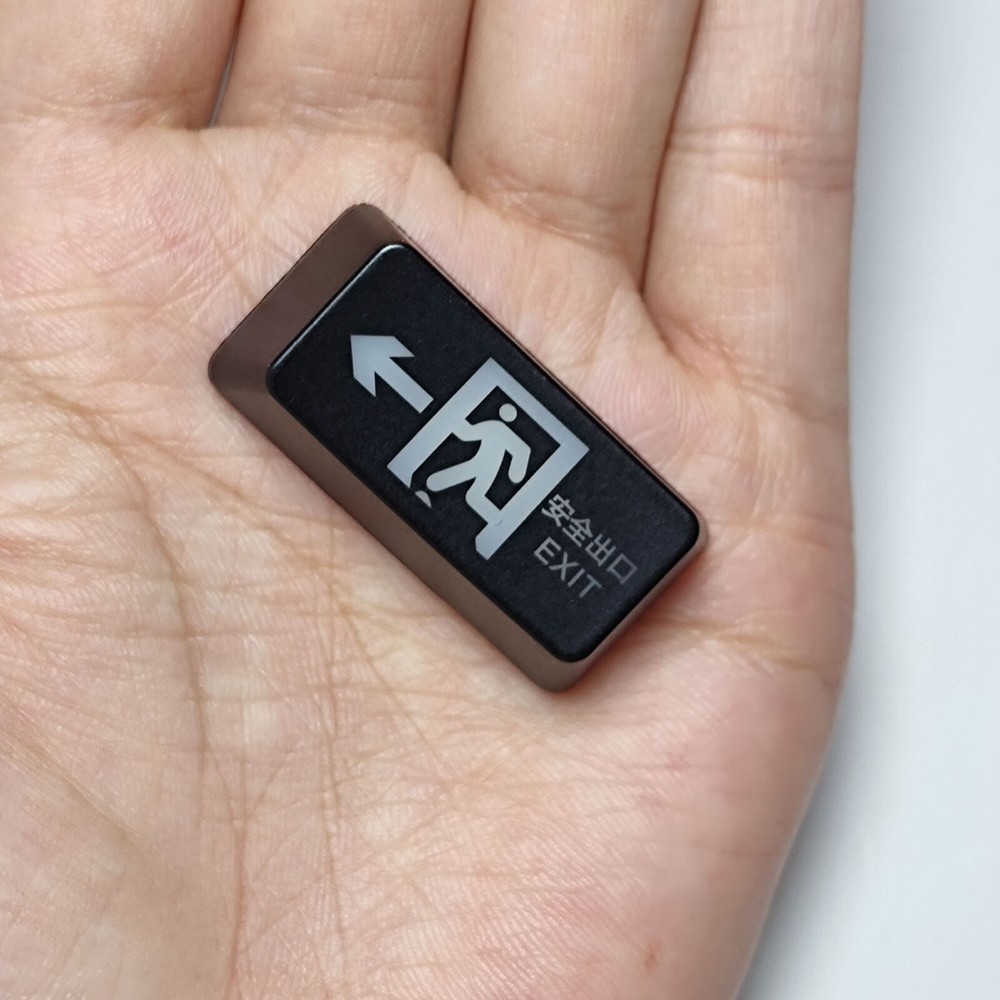 ABS Personalized Security Exit Backspace KeyCapTransparent KeyCap