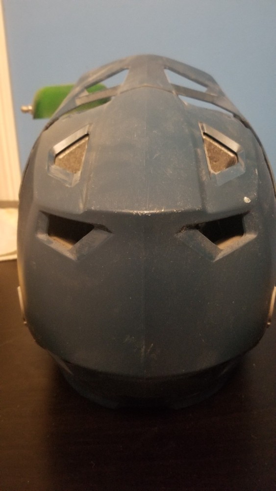 Fox full face MTB helmet Used Size Large Dark Blue