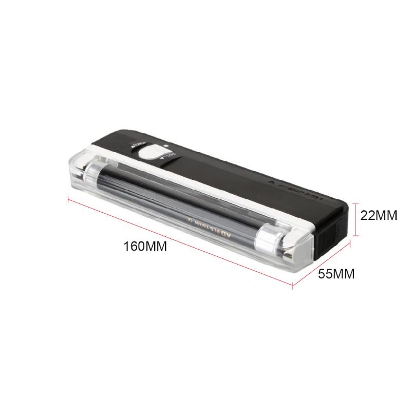 Plastic Flashlights Gemstone Identification Battery Operated LED Torch Lights
