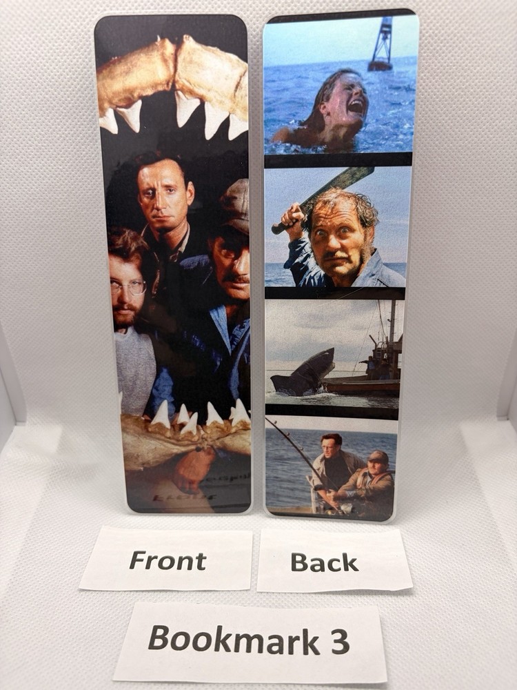 Jaws Bookmarks - Set Of Four Laminated Bookmarks