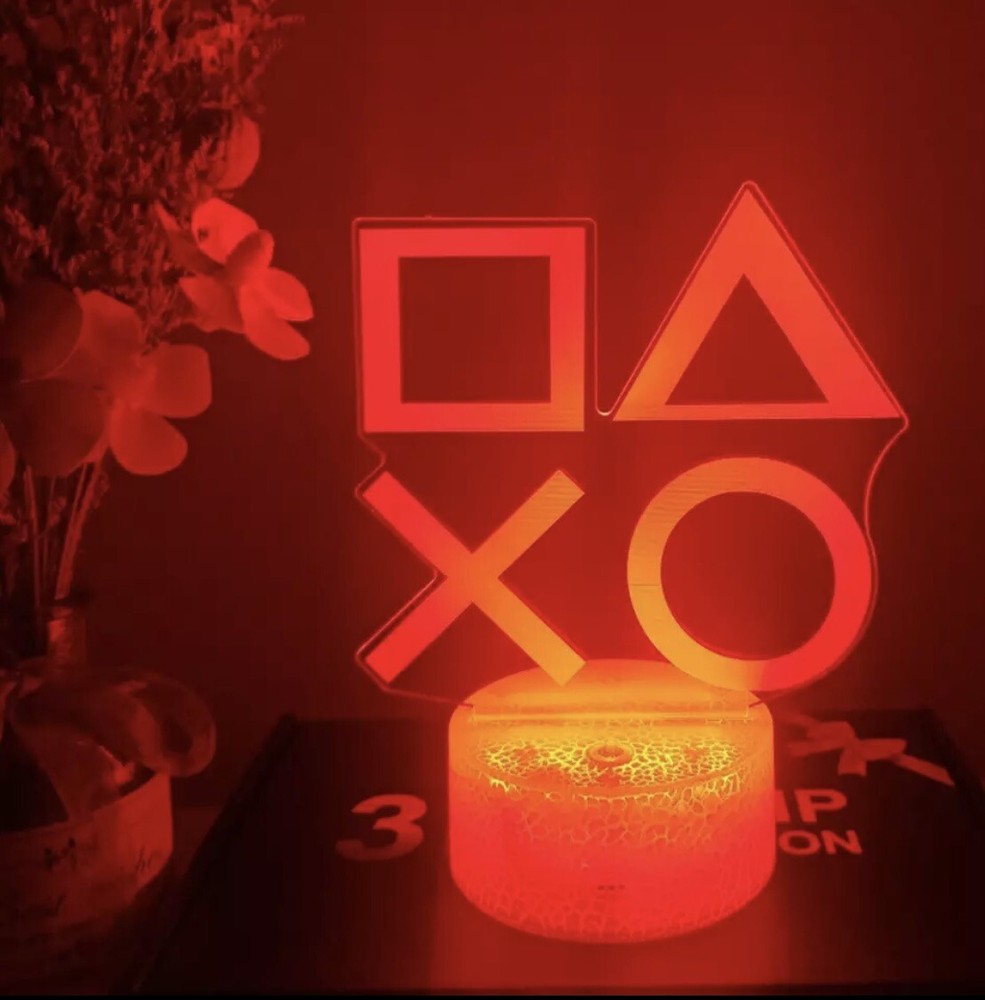 3D Illusion Gaming Night Lamps￼