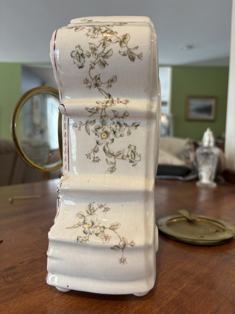 Waterbury Porcelain Parlor Clock