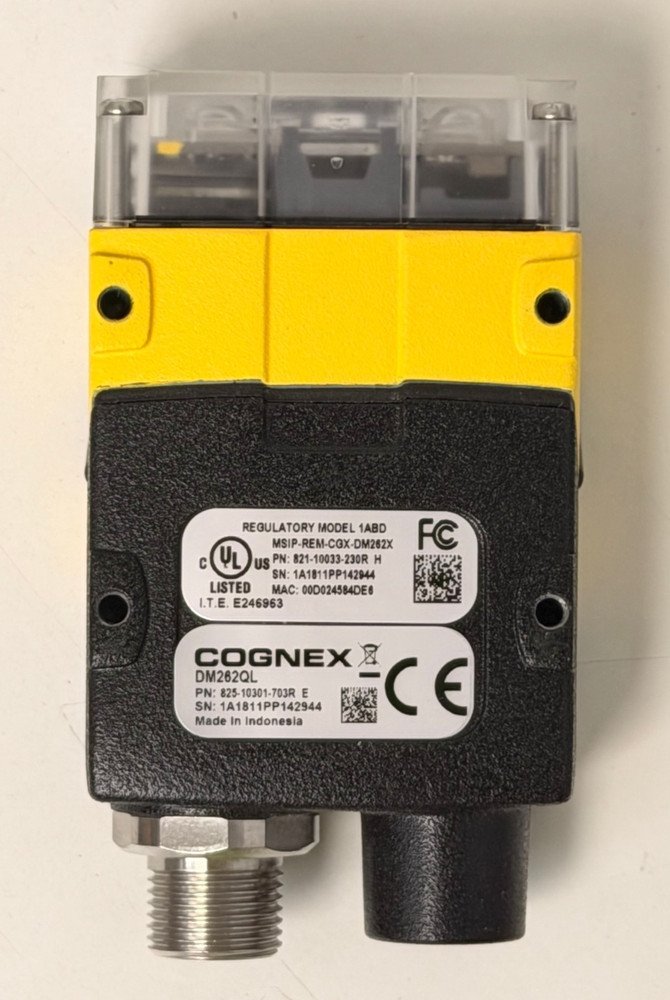 COGNEX DATAMAN DM262QL 825-10301-703R E FIXED MOUNT BARCODE SCANNER DATA READER