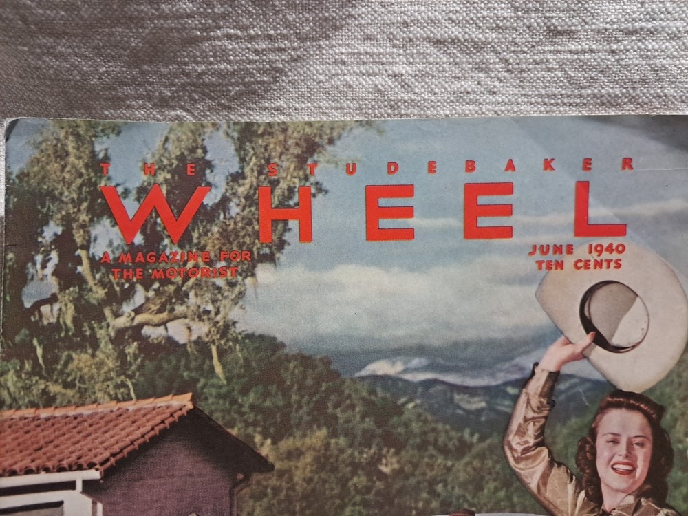 1940 Studebaker Wheel Magazine Mosehart & Keller Automobile Co.