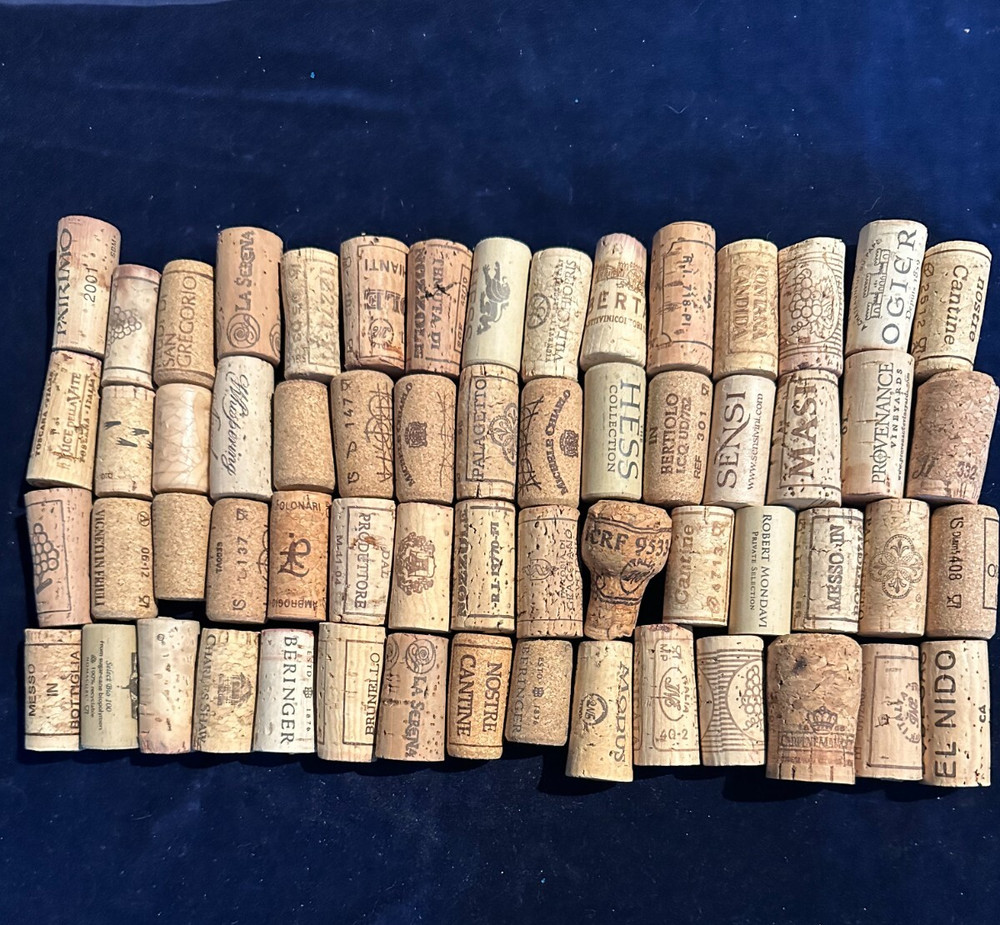 Used Wine Corks for Crafting