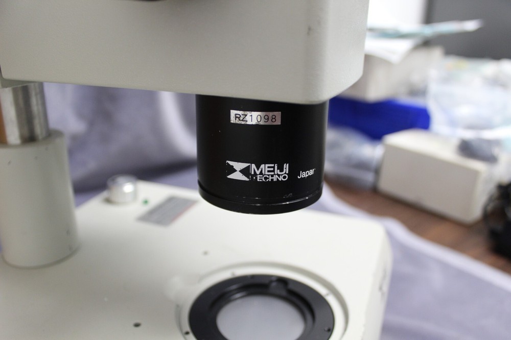 Meiji RZ Parallel optics Microscope System