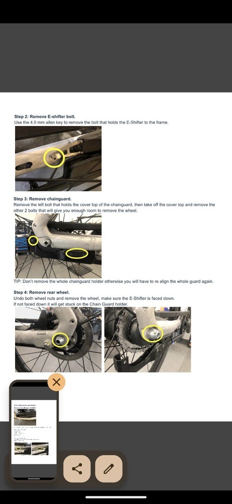 Vanmoof E-Shifter for S3 & X3 (Please Read Description)