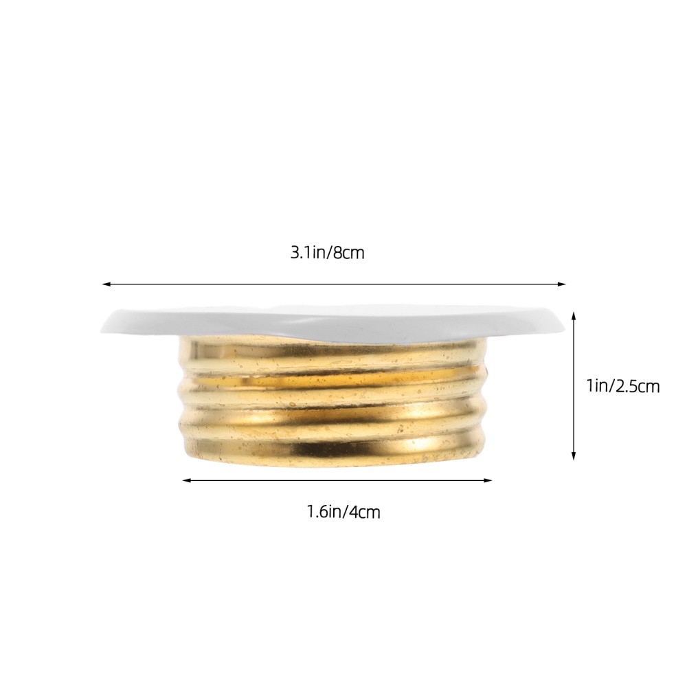 2pcs Fire Sprinkler Covers Head Cap Flange Protective Plate Replacement Fire