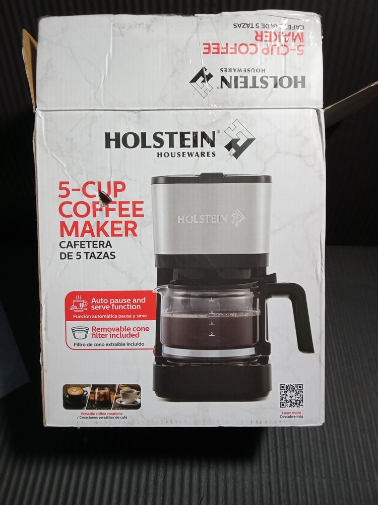 Holstein 5-Cup Coffee Maker Model: HH-09101062