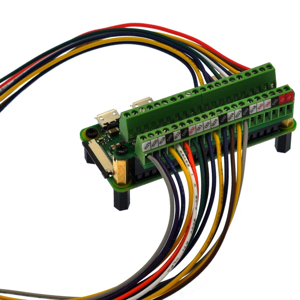 Ultra Small Raspberry Pi GPIO Terminal Block Breakout Board Module RPi