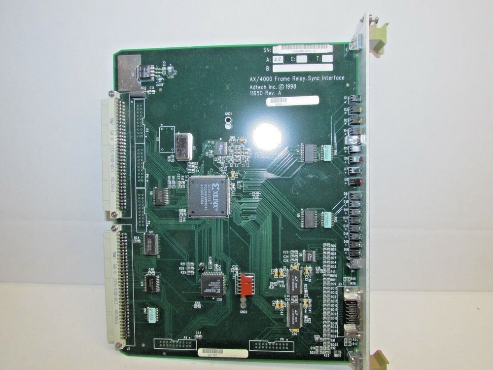 Spirent Adtech AX/4000 401317 Rev A Frame Relay Sync Interface