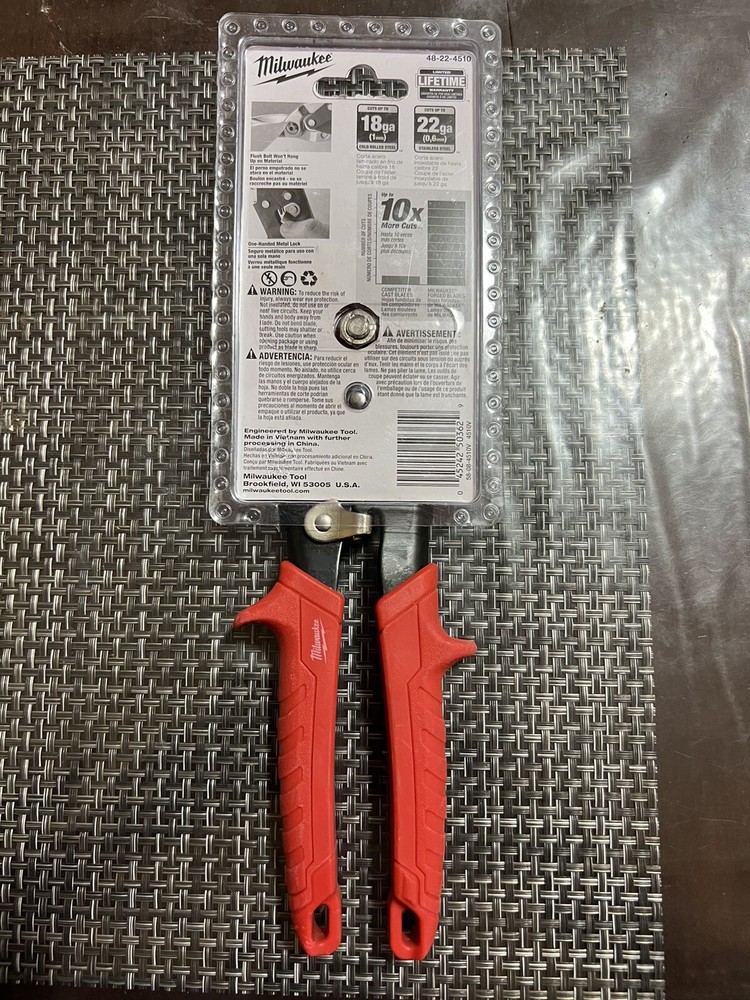 Milwaukee 48-22-4510 Snips - Red