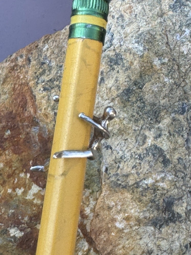 Sterling silver figure man for pencil