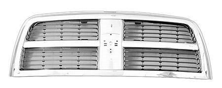 For PASSENGER DODGE GRILLE ,  FL