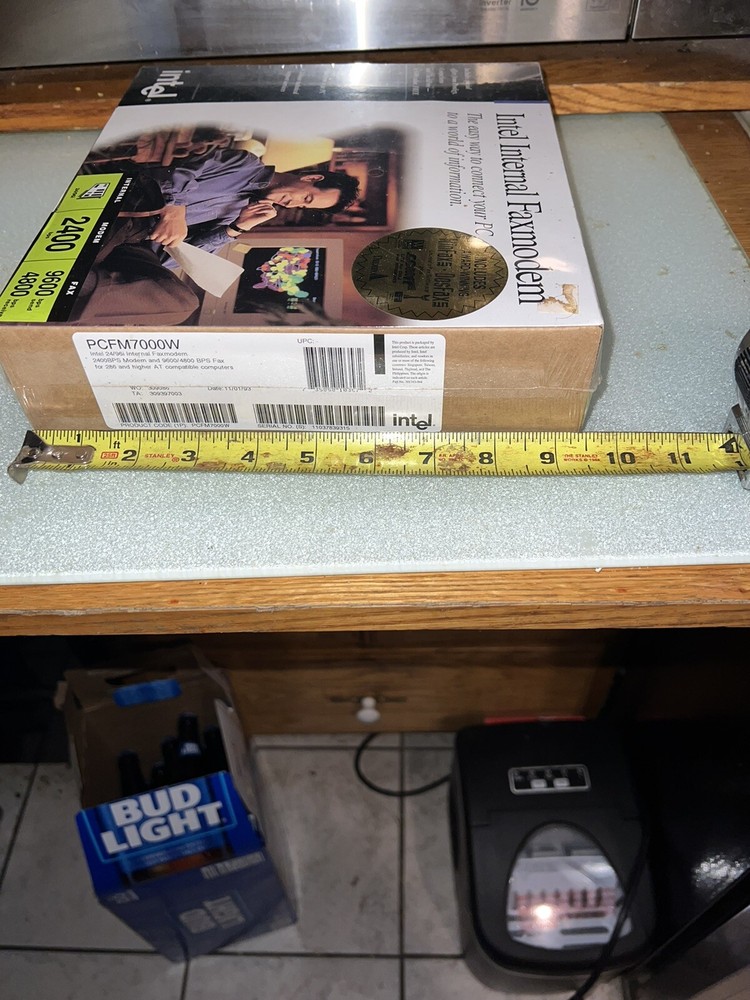 1993 Unopened Intel Internal Faxmodem 2400 Bps Fax 9600 4800 Bps . Prodigy $100