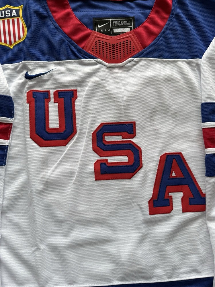 Jack Hughes Team USA Stitched Jersey 🔥SAME DAY SHIPPING🔥