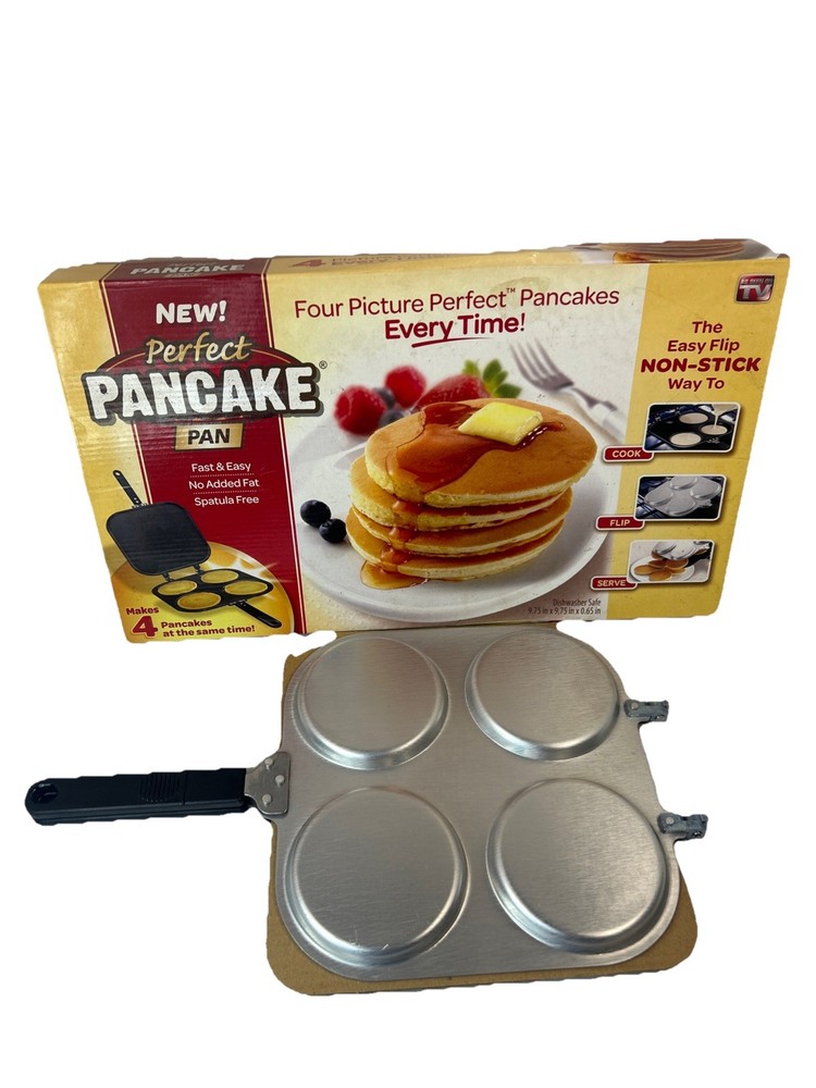 Perfect Double Sided Pancake Maker Pan 4 Round Molds This Pan Read