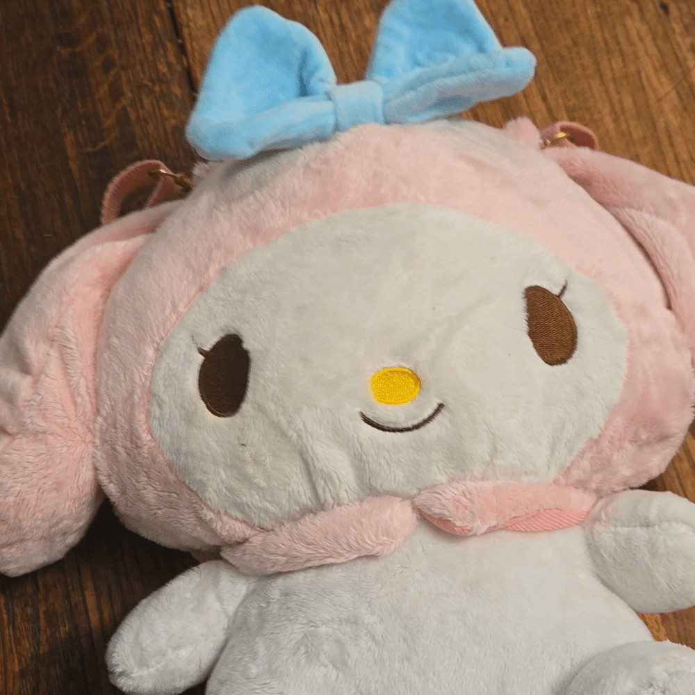 My melody by Sanrio backpack plush