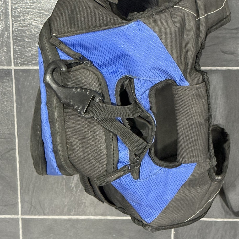 DeMarini Black Blue Baseball Softball Bat Bag Backpack