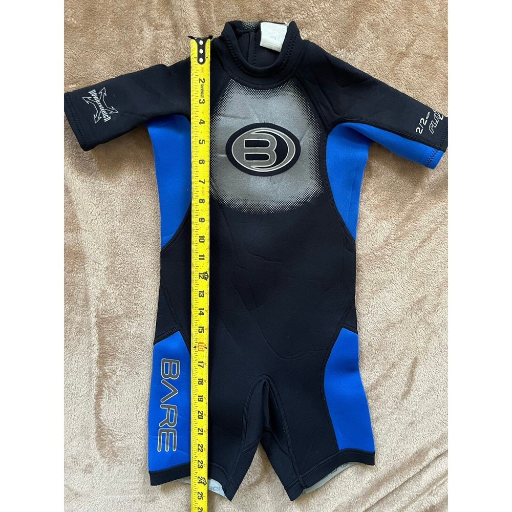 Bare 2/2mm Plazma Powerstretch Wetsuit Youth Size 8