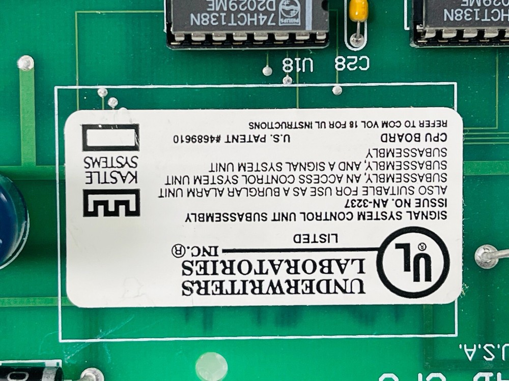 Kastle Systems Kastle Quad Interface-II, Kastle Quad CPU / USED