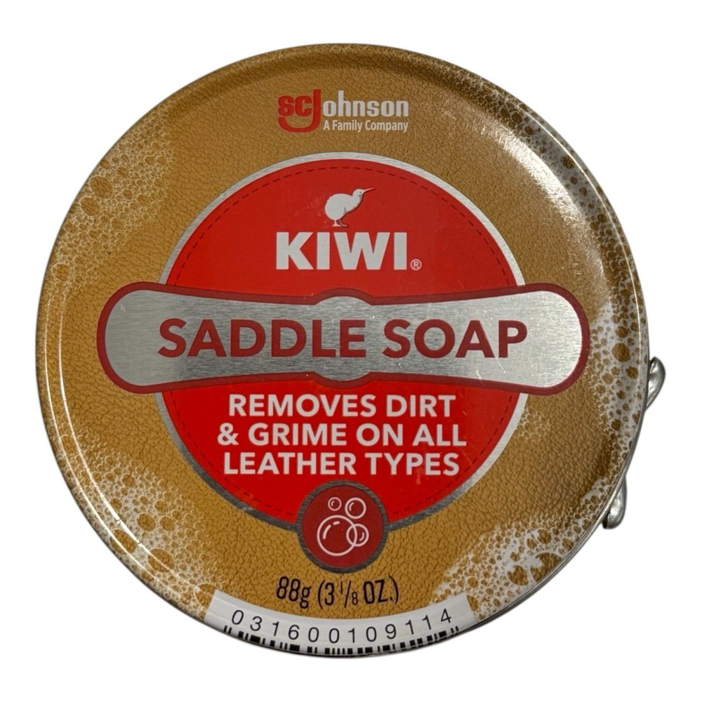 (4) Kiwi Saddle Soap 3 1/8 Oz Paste Discontinued Will Only Available On Amazon