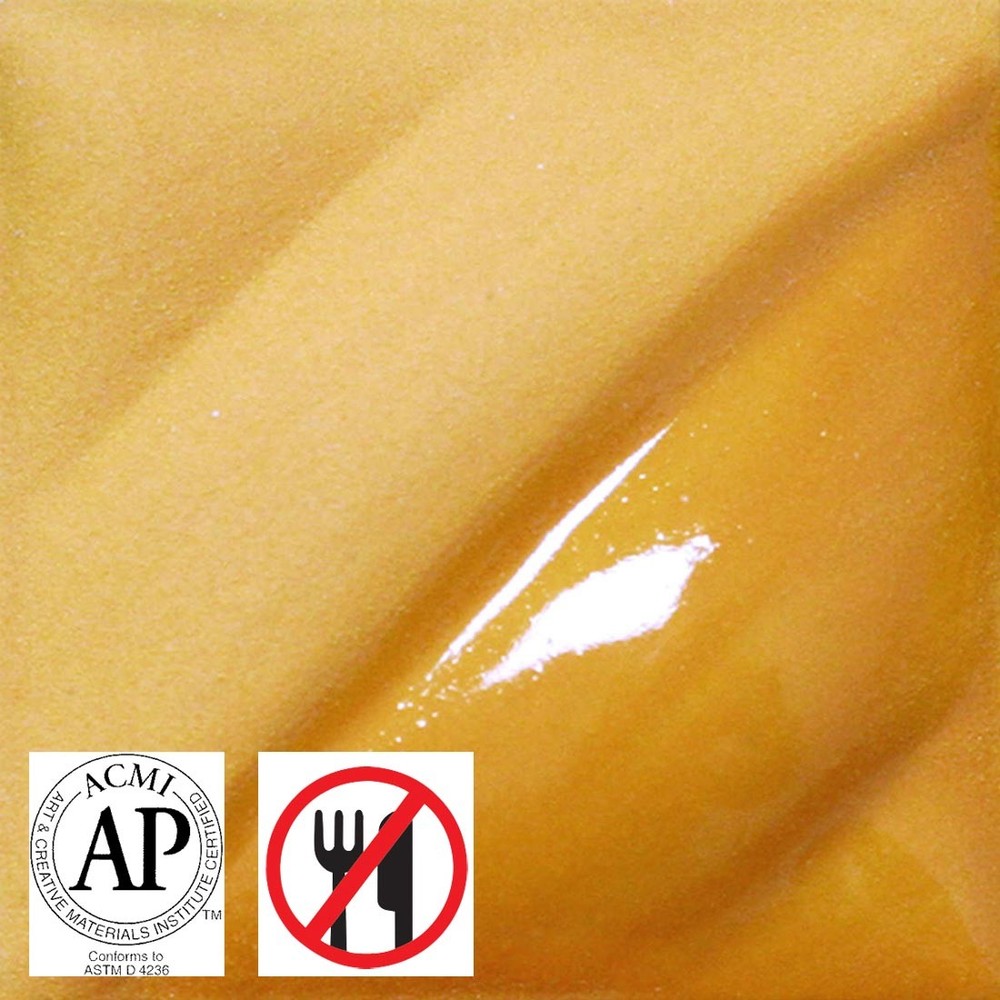 AMACO Velvet Underglaze 2 oz. Deep Yellow