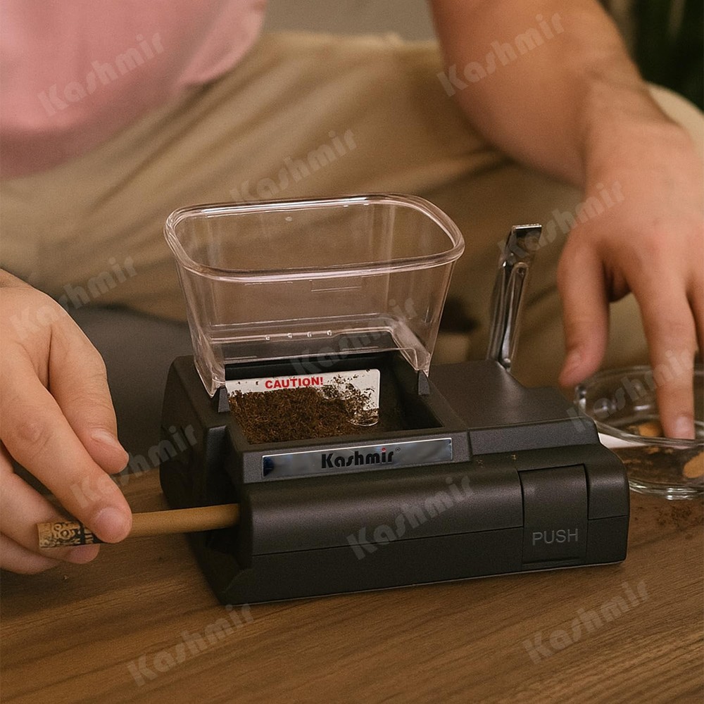Cigarette Injector Machine Electric – Compact & Portable Tobacco Roller for K...
