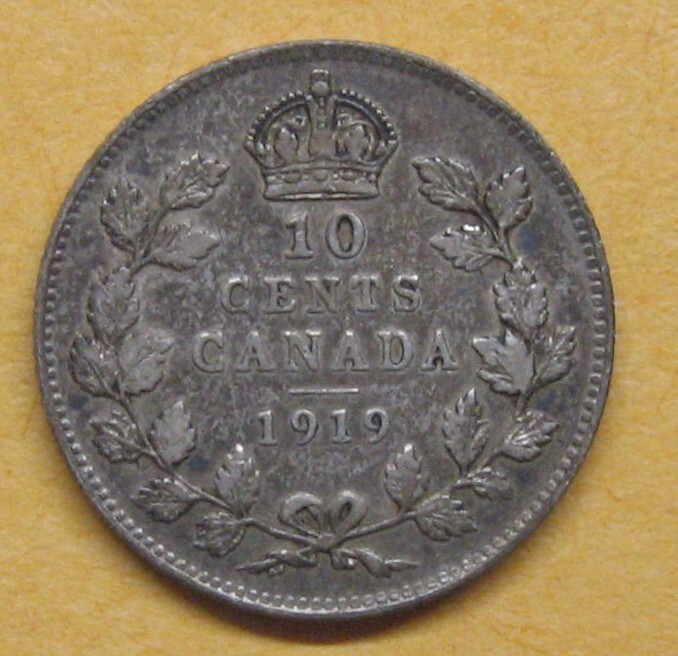 1919 Canada Silver Dime Take a Look