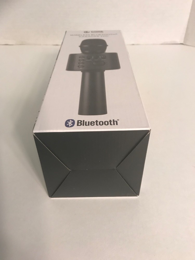 NIB Core Innovations Wireless Bluetooth Karaoke Microphone Built In Speakers