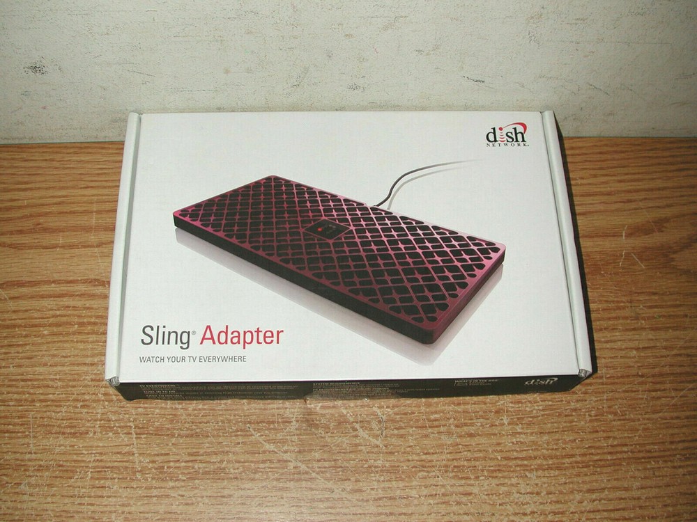 DISH NETWORK RED SLING ADAPTER HOPPER MODEL SB700-100 WITH BOX