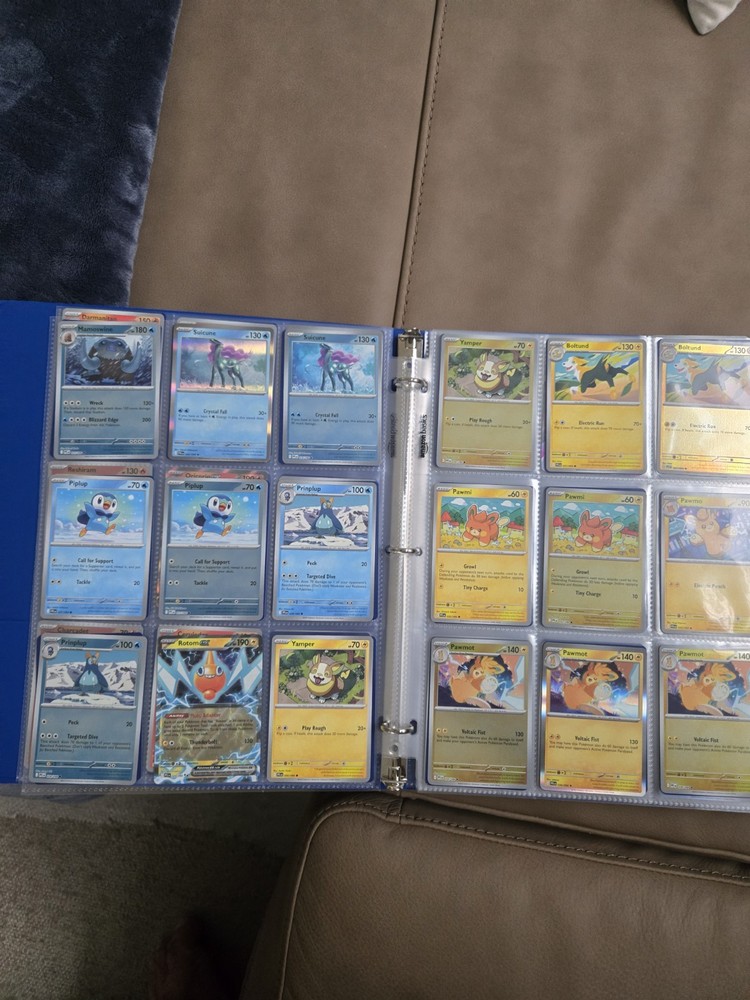 Phantasmal Flames 95% Complete Master Base Set. C/H/R/Ex/Trainers. Binder
