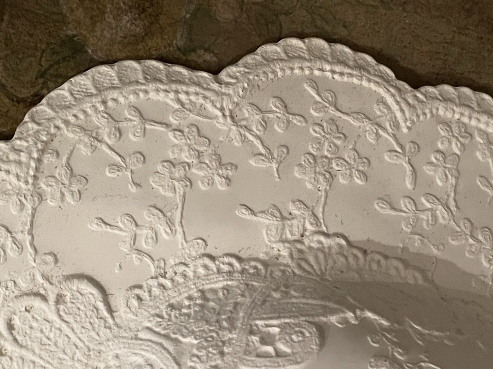 Vintage Plaster Wall Hanging Bonnet Hat – Victorian Style EASTER SPRING