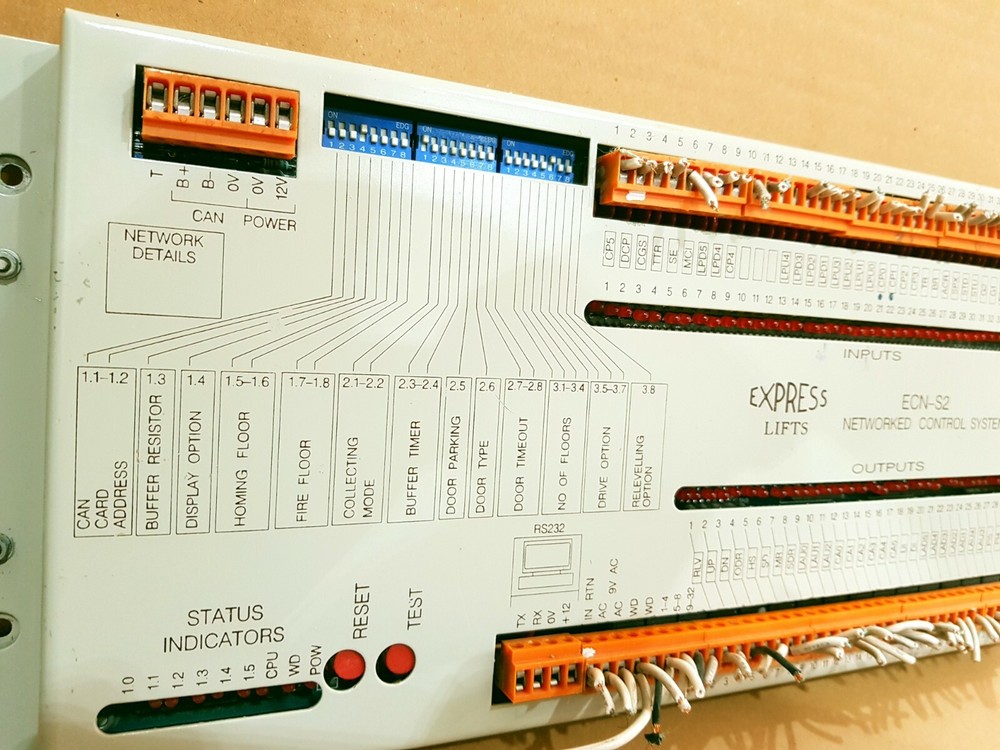 express lifts ECN-S2 networked control system